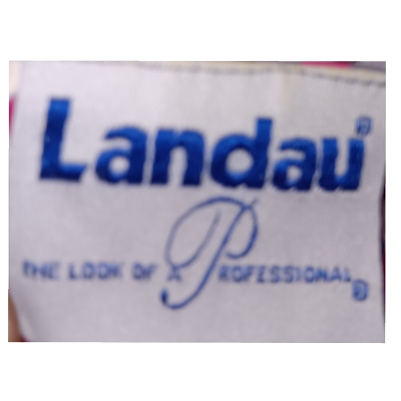 Paisley Print Scrub Warmer/Jacket by Landau - Picture 7 of 7